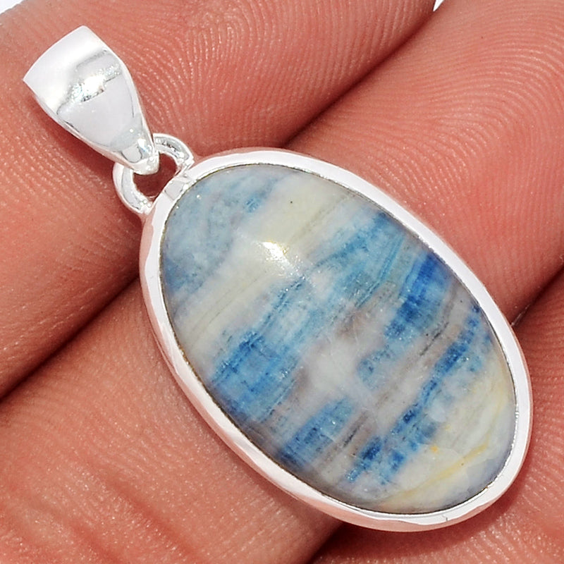 1.5" Blue Scheelite Pendants - BSLP608