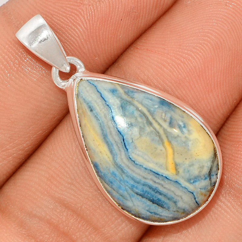 1.5" Blue Scheelite Pendants - BSLP611