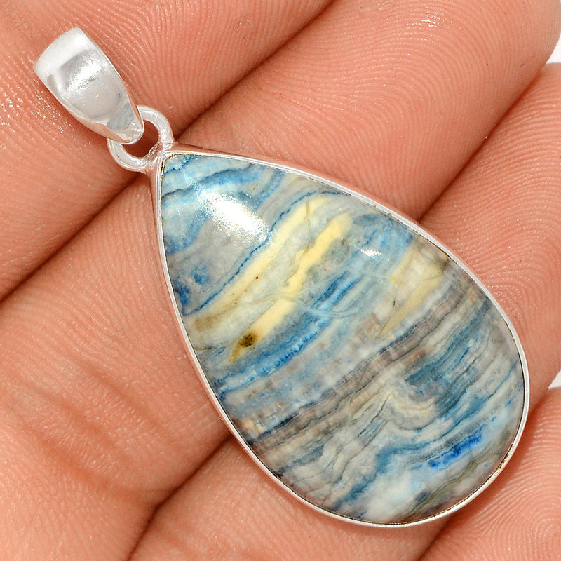 1.8" Blue Scheelite Pendants - BSLP615