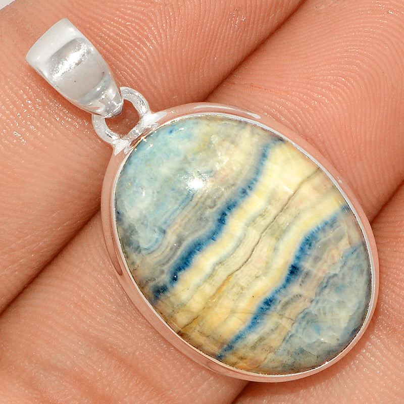 1.5" Blue Scheelite Pendants - BSLP617