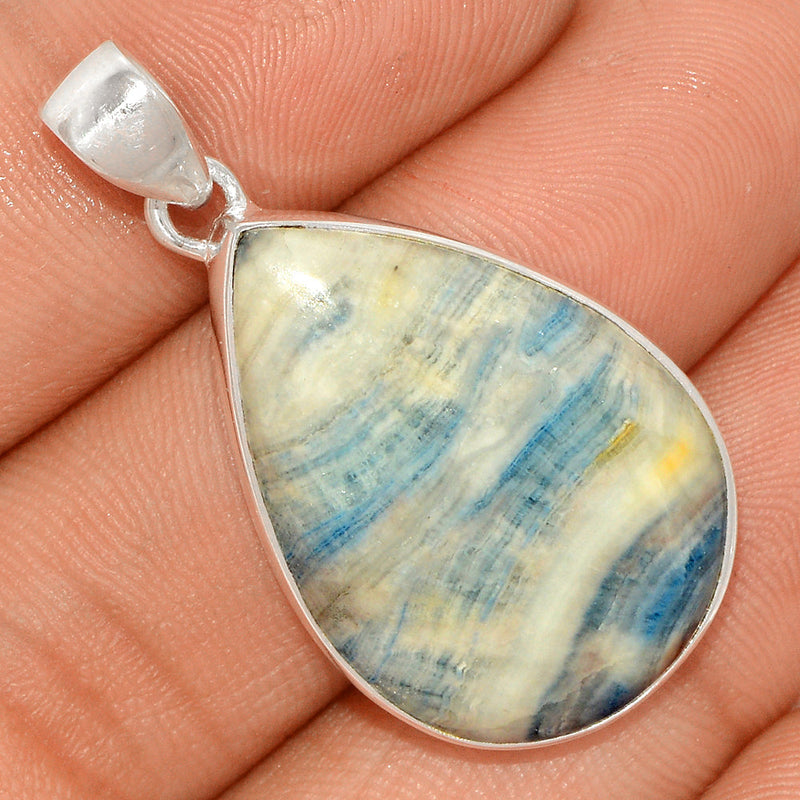 1.6" Blue Scheelite Pendants - BSLP618