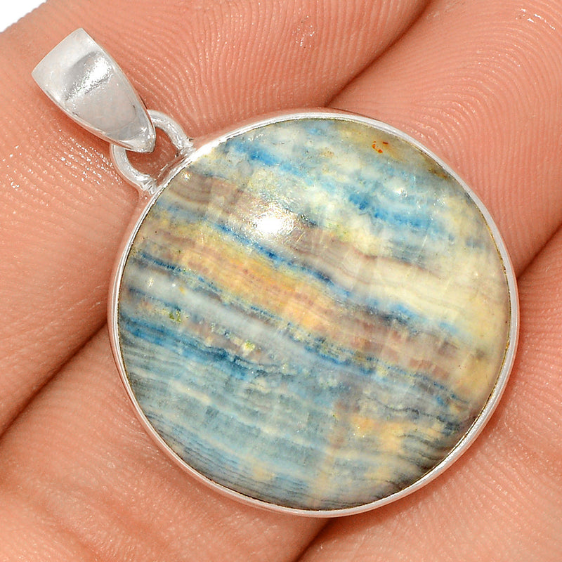 1.3" Blue Scheelite Pendants - BSLP619