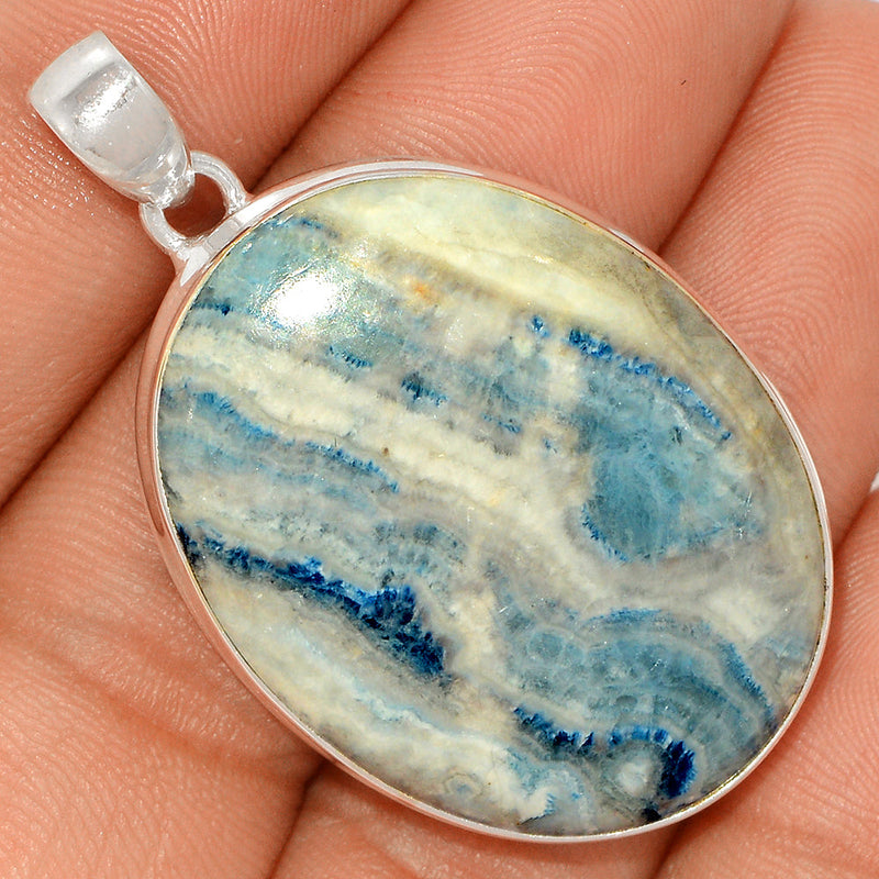 1.8" Blue Scheelite Pendants - BSLP627