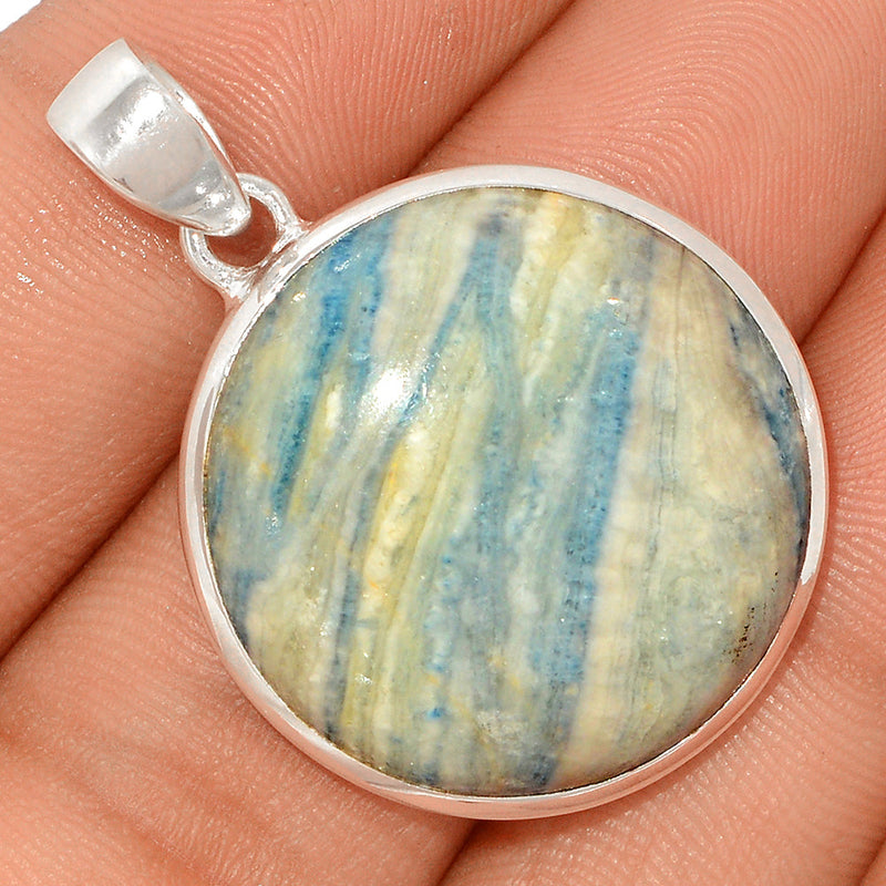 1.5" Blue Scheelite Pendants - BSLP635