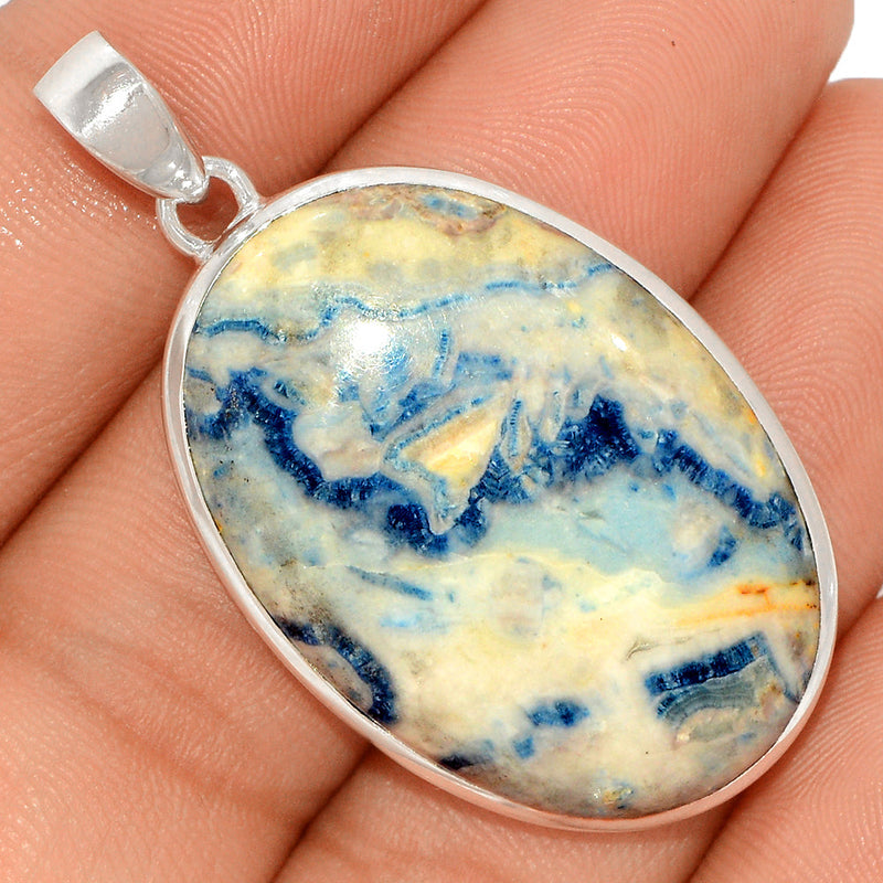 1.8" Blue Scheelite Pendants - BSLP646