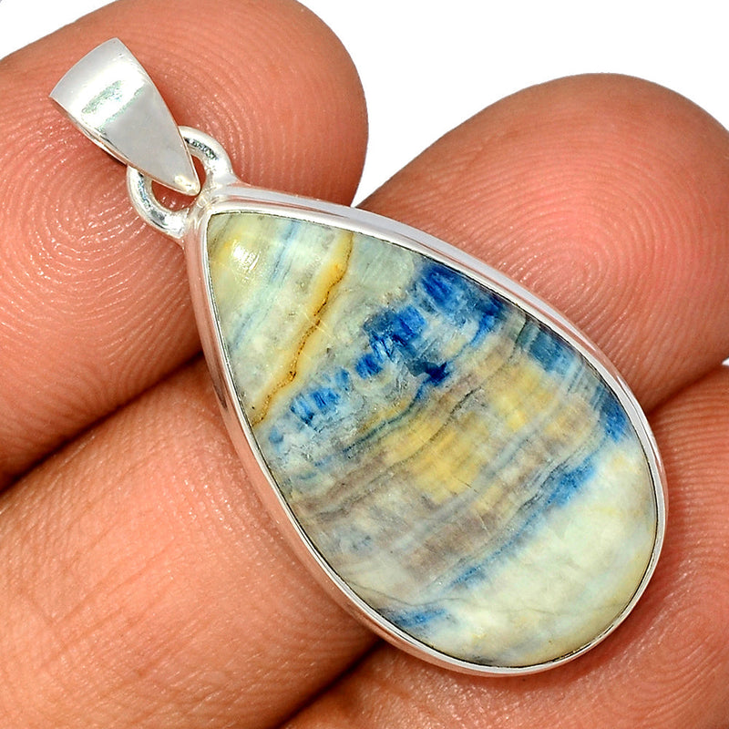 1.5" Blue Scheelite Pendants - BSLP685