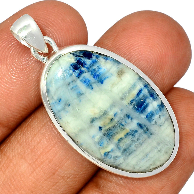 1.6" Blue Scheelite Pendants - BSLP705