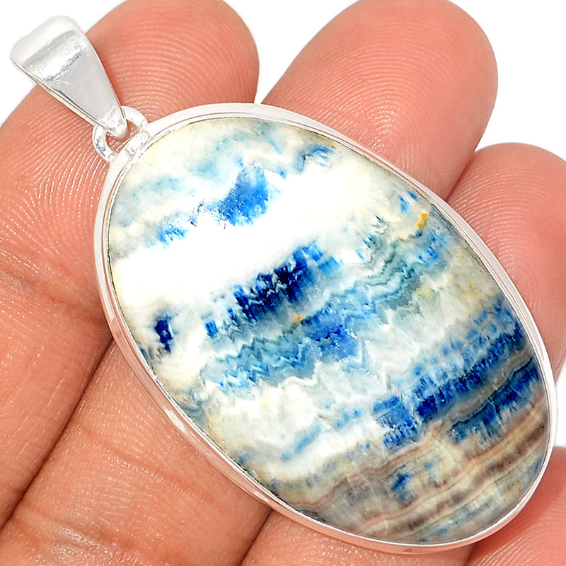 2.1" Blue Scheelite Pendants - BSLP708