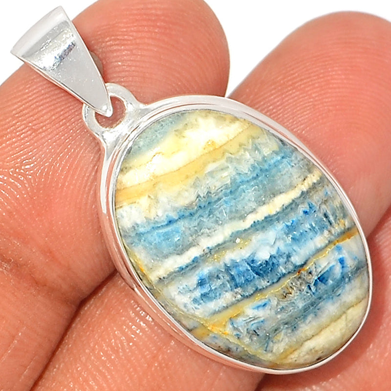 1.5" Blue Scheelite Pendants - BSLP727