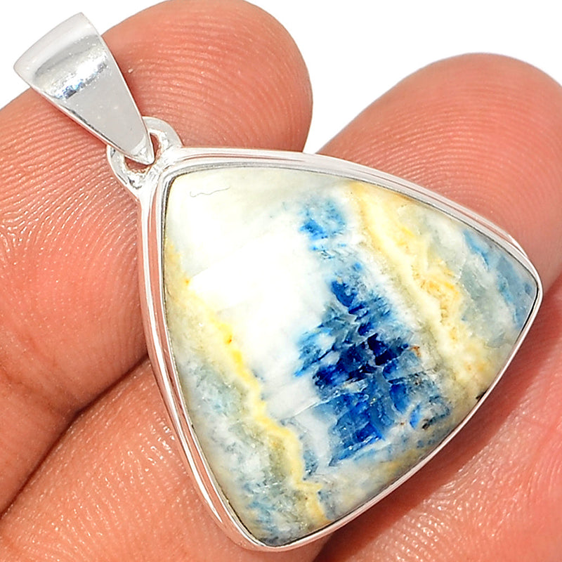 1.5" Blue Scheelite Pendants - BSLP729