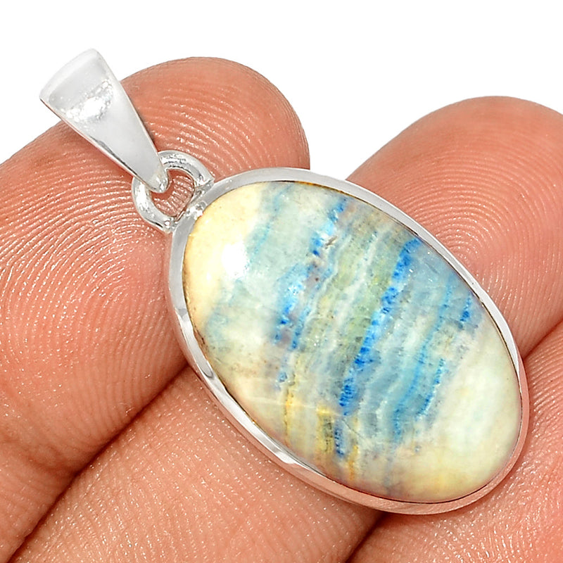 1.5" Blue Scheelite Pendants - BSLP812