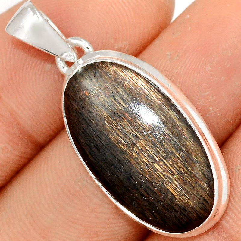 1.3" Black Sun Stone Pendants - BSNP295