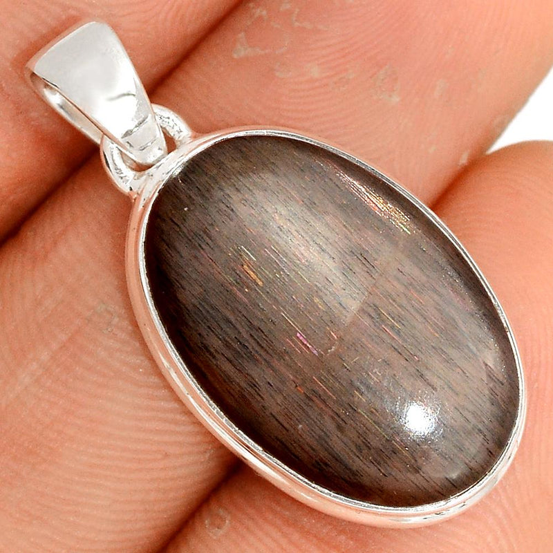 1.2" Black Sun Stone Pendants - BSNP311