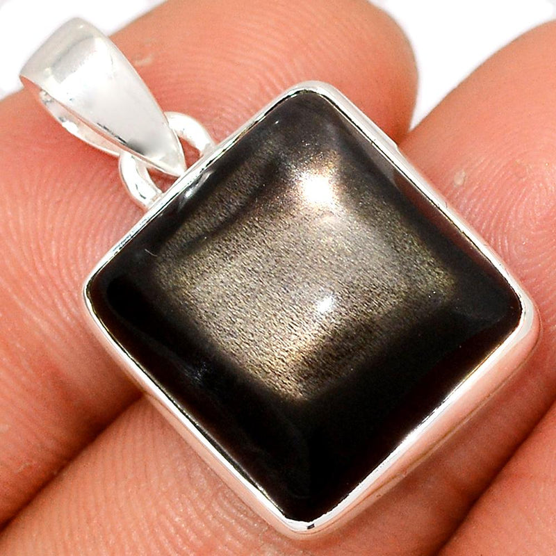 1" Black Sun Stone Pendants - BSNP321