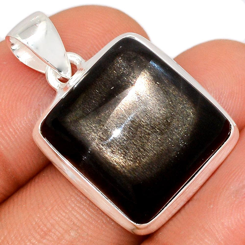 1.1" Black Sun Stone Pendants - BSNP323