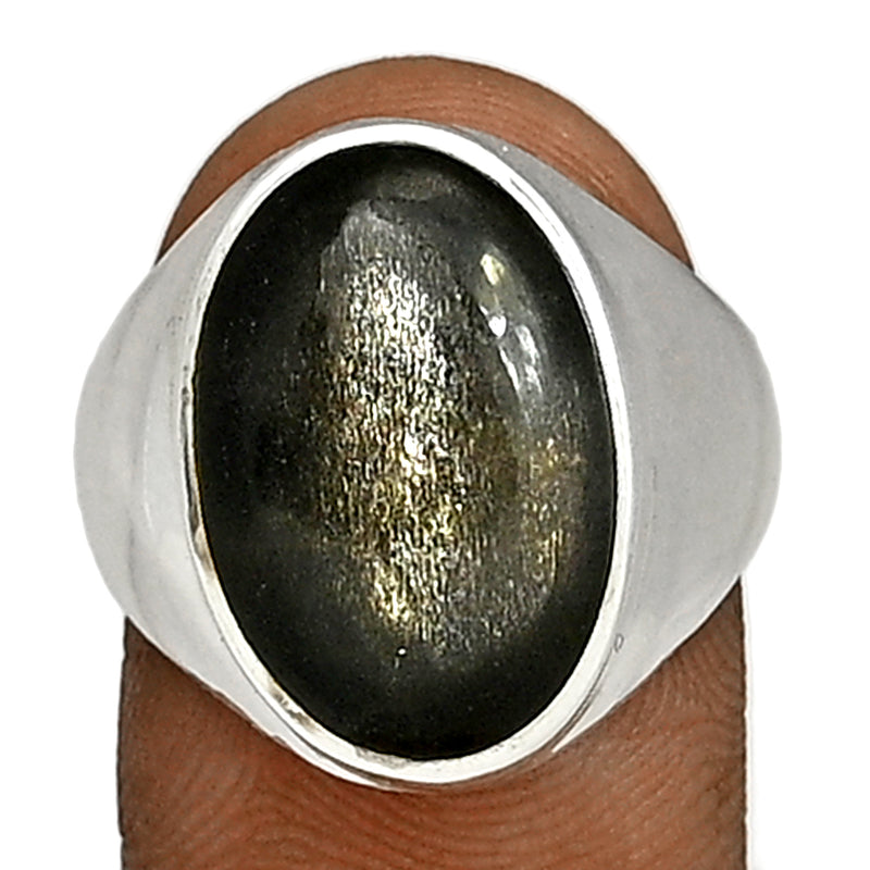 Solid - Black Sun Stone Ring - BSNR329