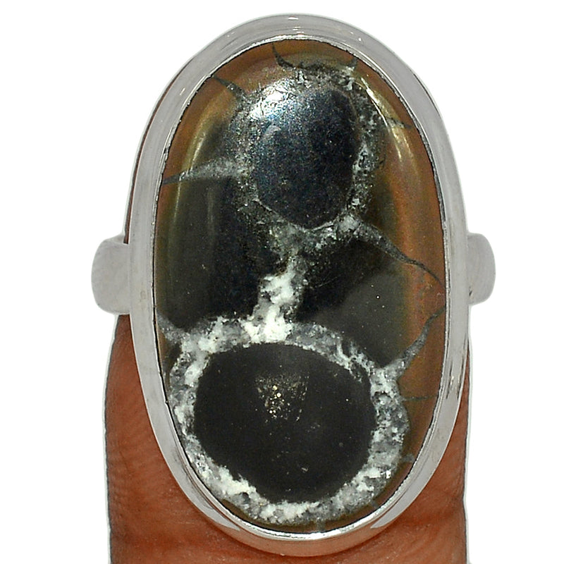 Black Septarian Ring - BSRR108