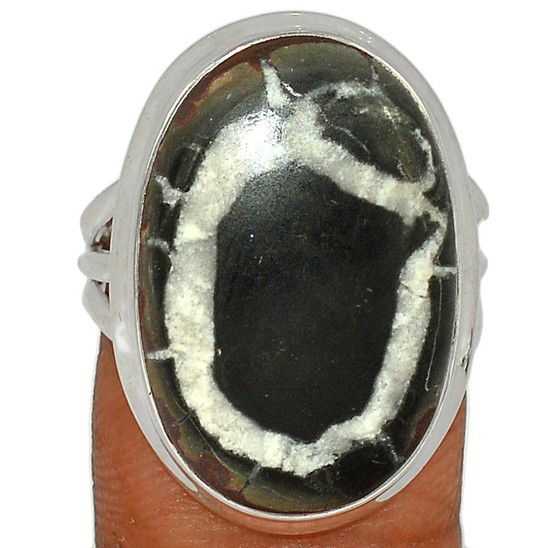 Black Septarian Ring - BSRR135