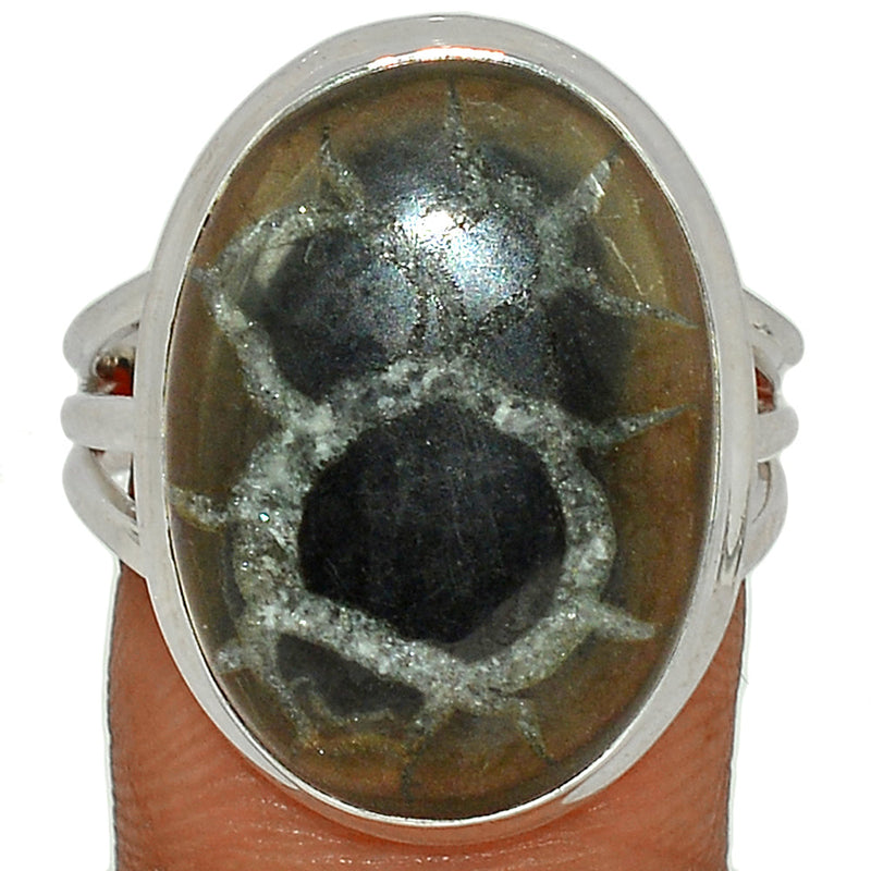 Black Septarian Ring - BSRR139