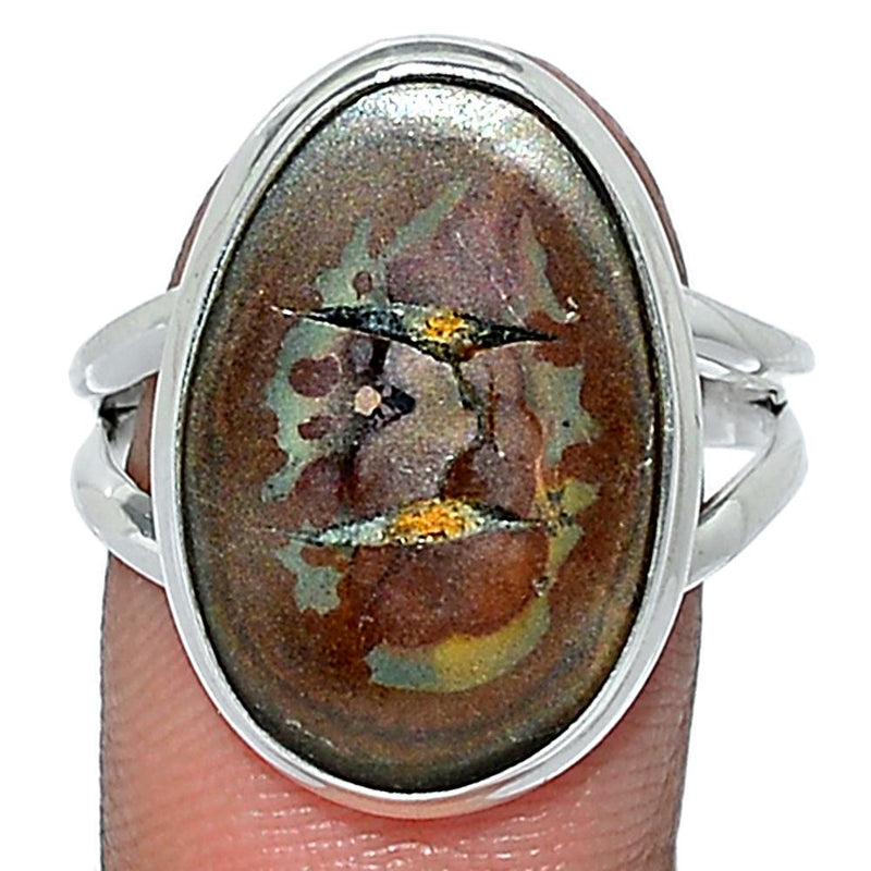 Black Septarian Ring - BSRR73