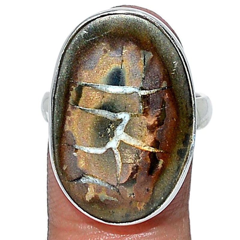 Black Septarian Ring - BSRR79