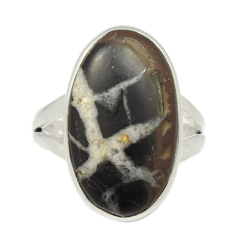 Black Septarian Ring - BSRR85