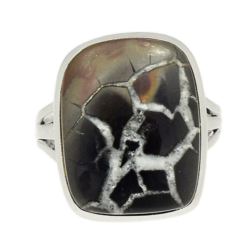 Black Septarian Ring - BSRR87