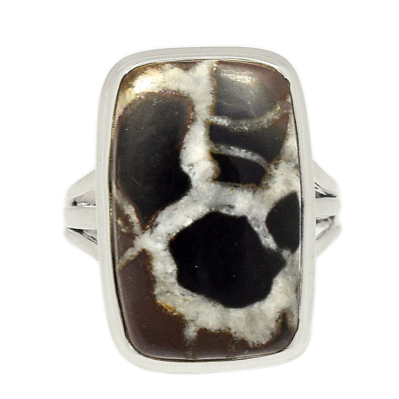 Black Septarian Ring - BSRR95