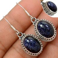 Blue Sun Star Earring-BSSE128