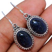 Blue Sun Star Earring-BSSE139