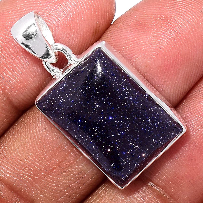 1.1" Blue Sun Star Pendants - BSSP417