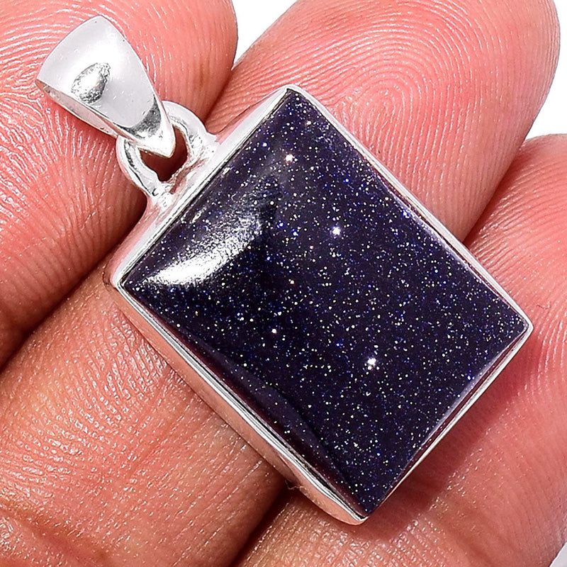 1.1" Blue Sun Star Pendants - BSSP424