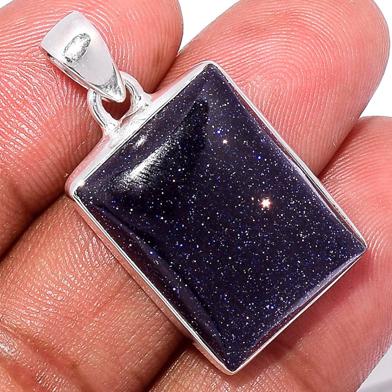 1.2" Blue Sun Star Pendants - BSSP428