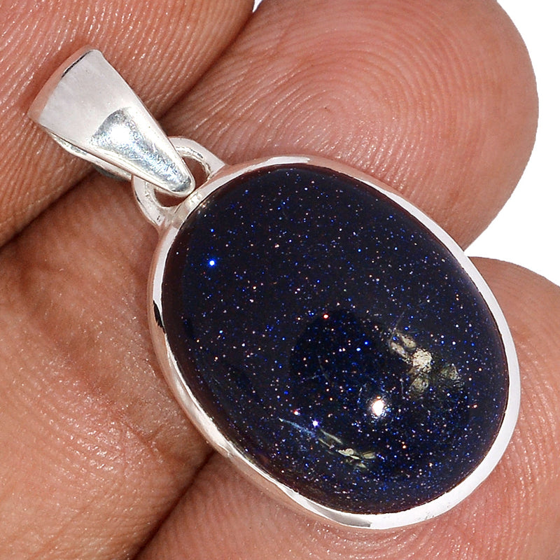 1.2" Blue Sun Star Pendants - BSSP437