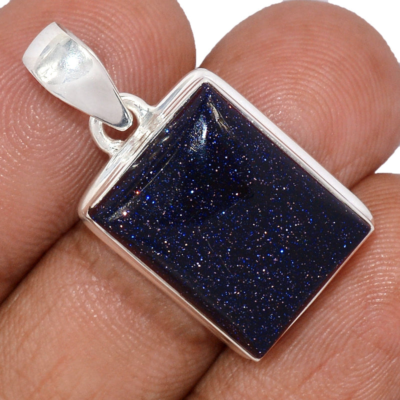 1.2" Blue Sun Star Pendants - BSSP449