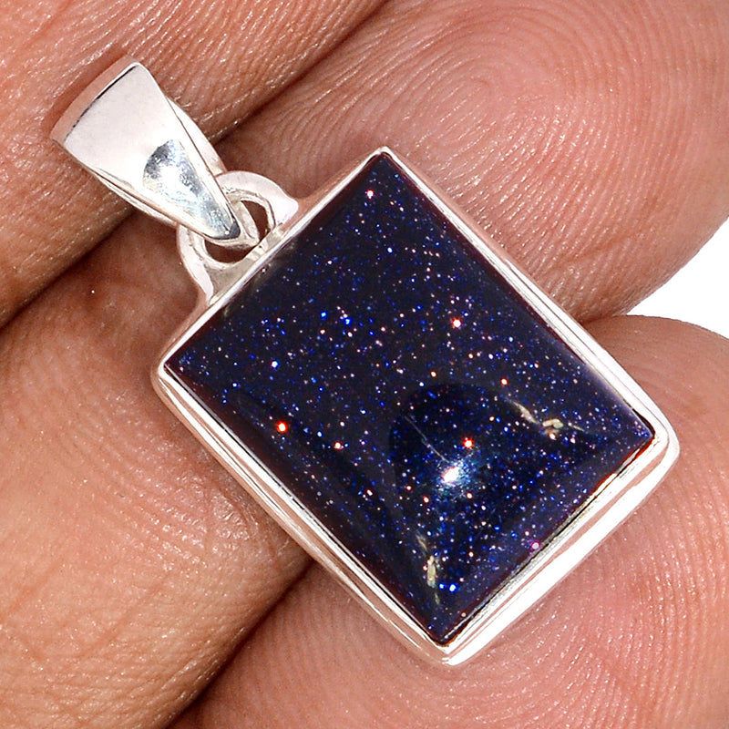 1.1" Blue Sun Star Pendants - BSSP465