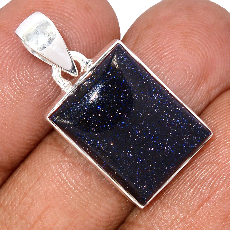 1.1" Blue Sun Star Pendants - BSSP468