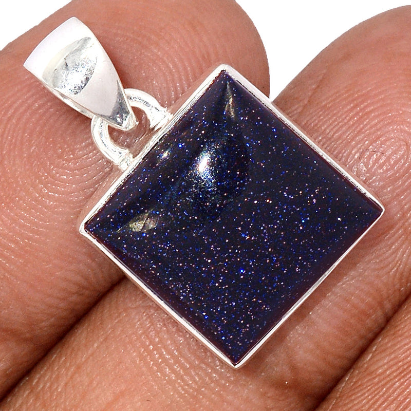 1" Blue Sun Star Pendants - BSSP469
