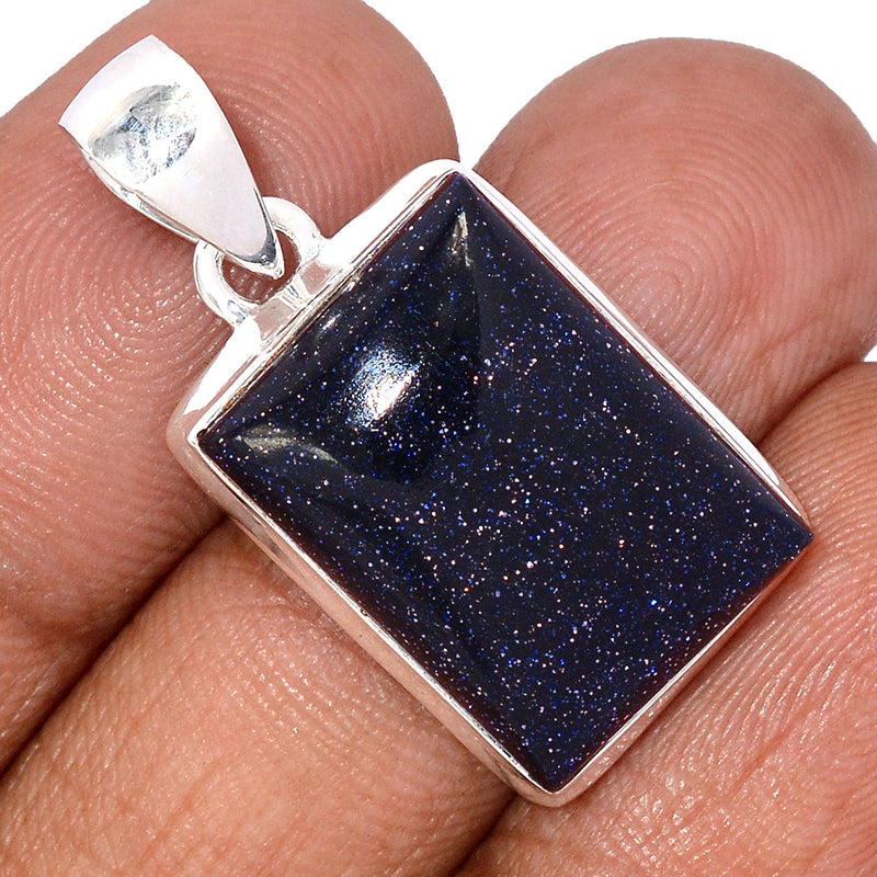 1.3" Blue Sun Star Pendants - BSSP470