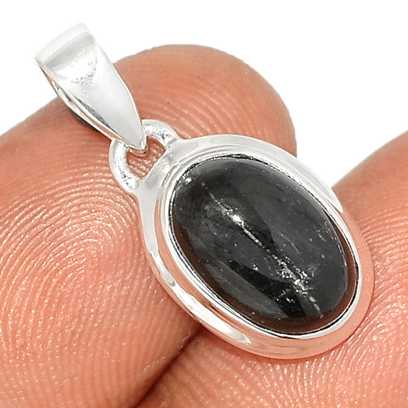 0.8" Black Star Pendants - BSTP420