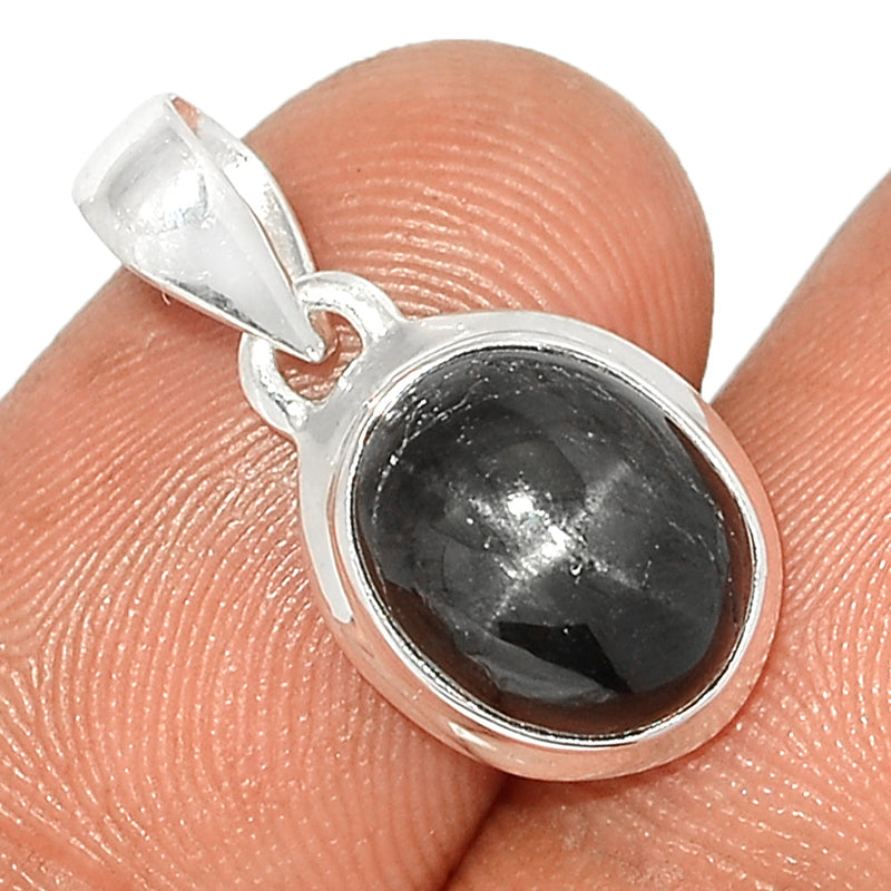 0.8" Black Star Pendants - BSTP423