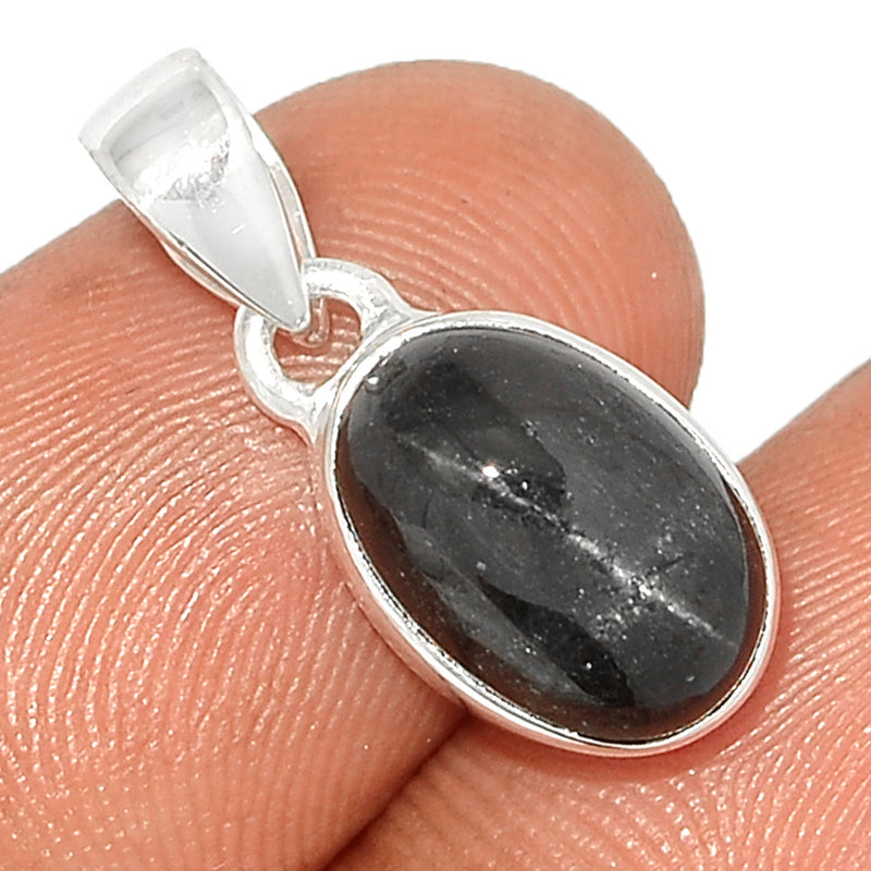 0.8" Black Star Pendants - BSTP427