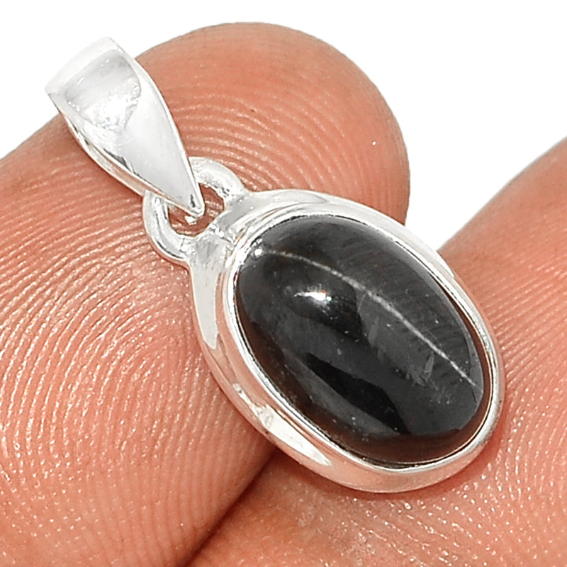 0.8" Black Star Pendants - BSTP437