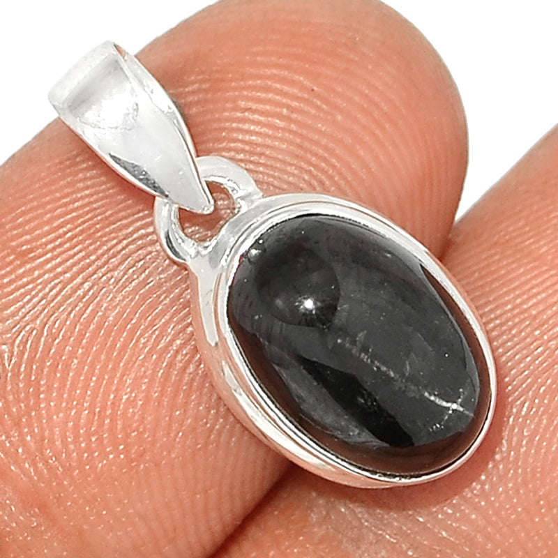 0.8" Black Star Pendants - BSTP441