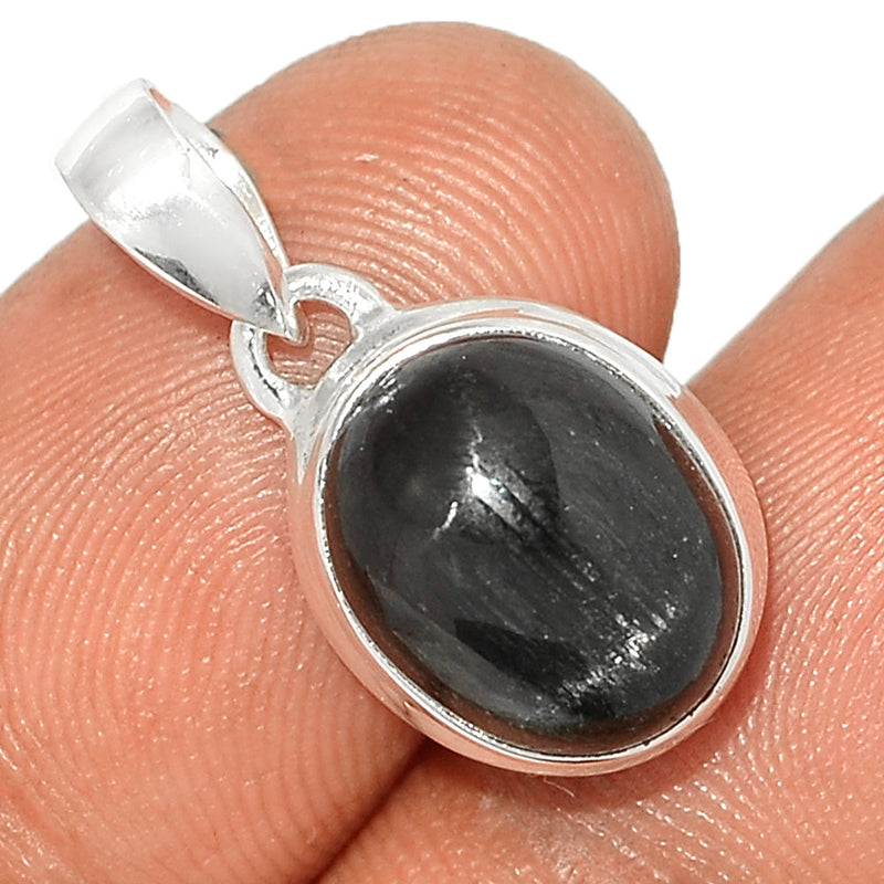 0.8" Black Star Pendants - BSTP445