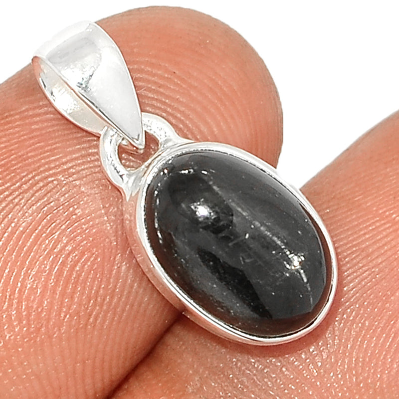 0.8" Black Star Pendants - BSTP451