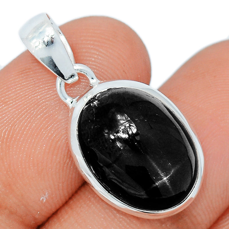 1.1" Black Star Pendants - BSTP503