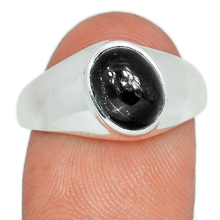 Solid - Black Star Ring - BSTR576