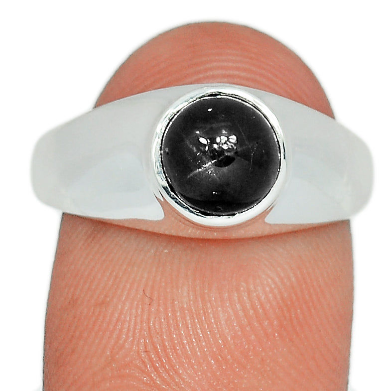 Solid - Black Star Ring - BSTR577