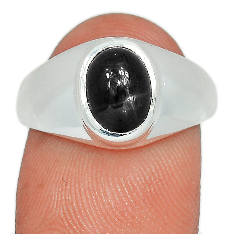 Solid - Black Star Ring - BSTR578